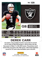 2016 Panini Playoff Derek Carr #129