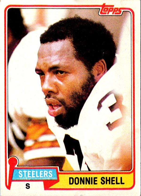 1981 Topps Donnie Shell #90