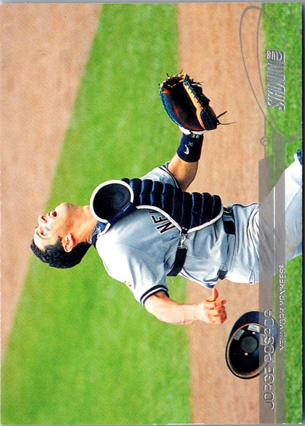 2002 Stadium Club Jorge Posada #69