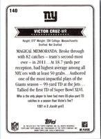 2012 Topps Magic Victor Cruz #140