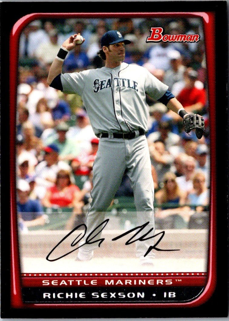 2008 Bowman Richie Sexson