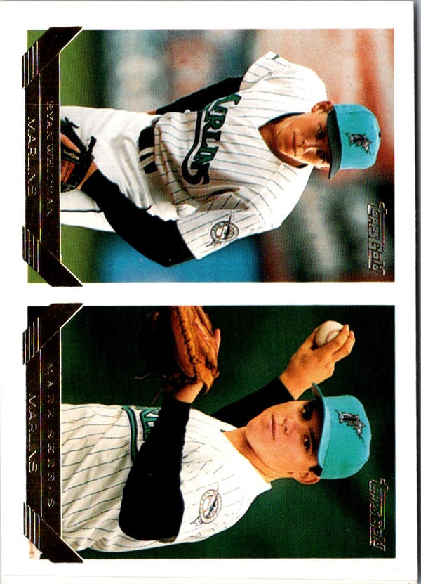 1993 Topps Inaugural Marlins Ryan Whitman/Mark Skeels #558