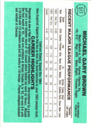 1984 Donruss Mike Brown