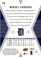 2008 Upper Deck Miguel Cabrera #40