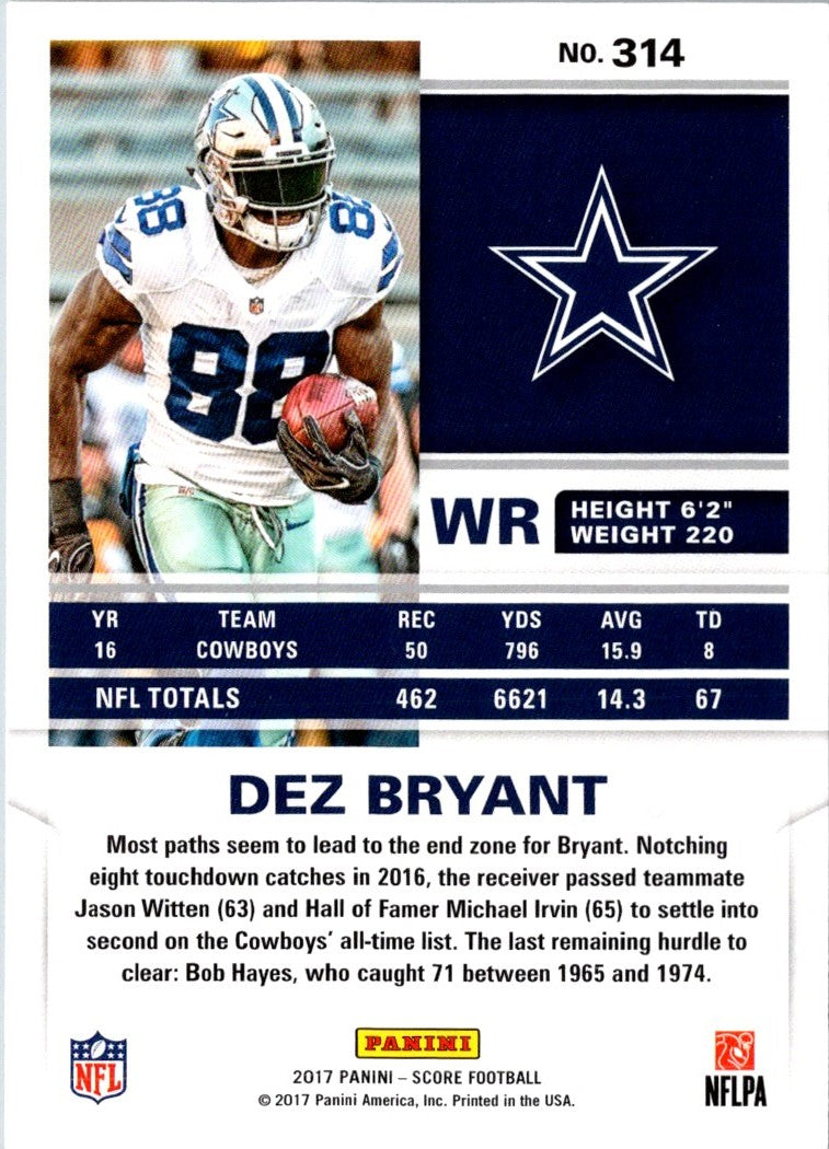 2017 Score Dez Bryant
