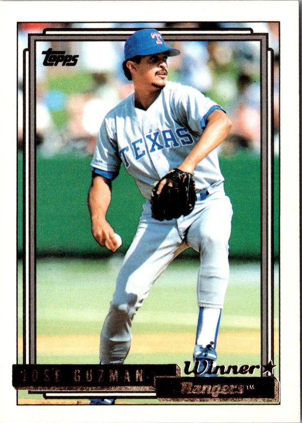 1992 Topps Jose Guzman #188