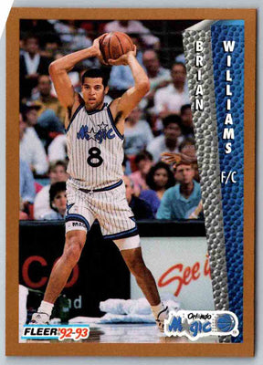 1992 Fleer Brian Williams #165