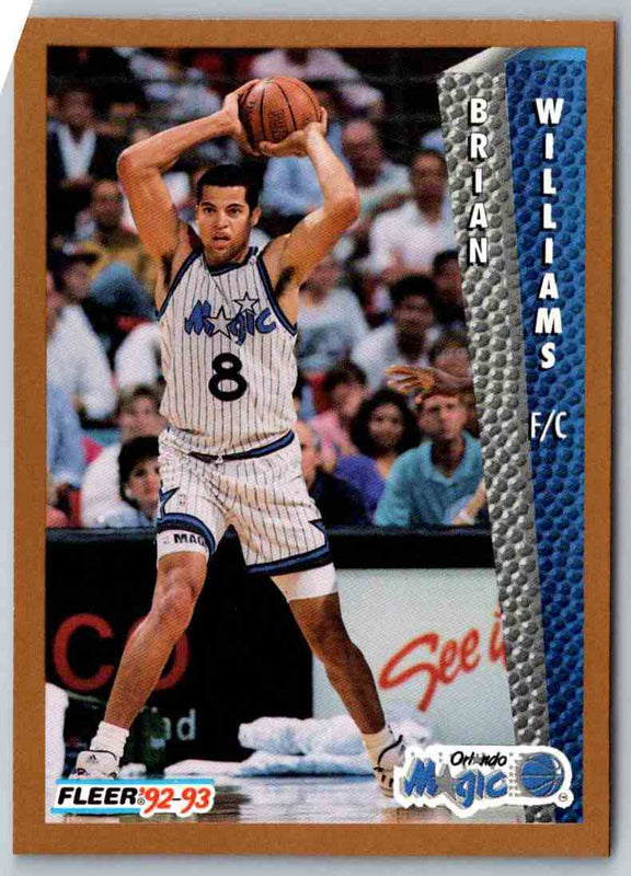 1992 Fleer Brian Williams #165