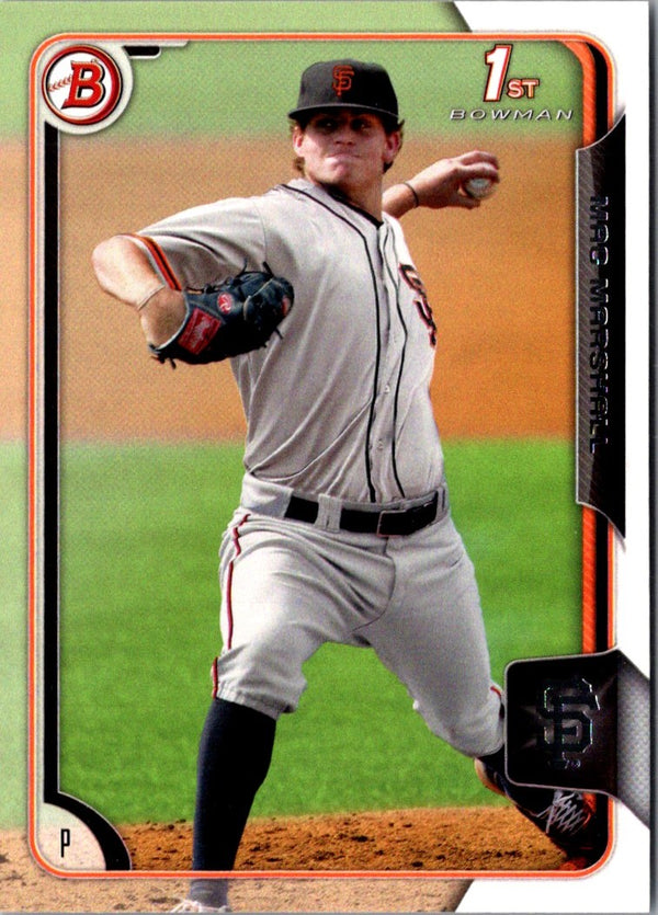 2015 Bowman Draft Picks & Prospects Mac Marshall #113