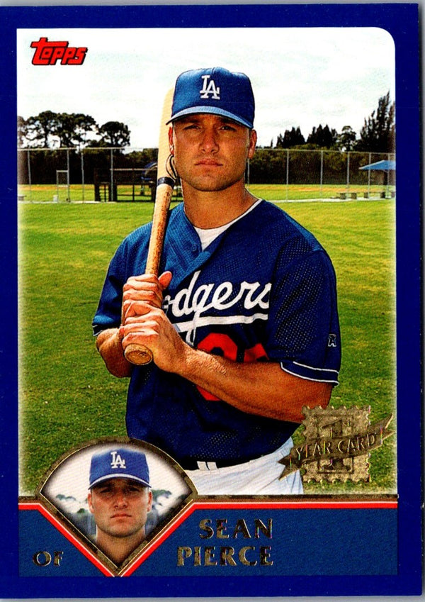 2003 Topps Sean Pierce #299 Rookie