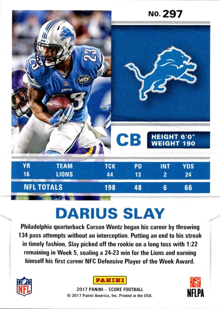2017 Score Darius Slay