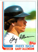 1982 Topps Gary Allenson