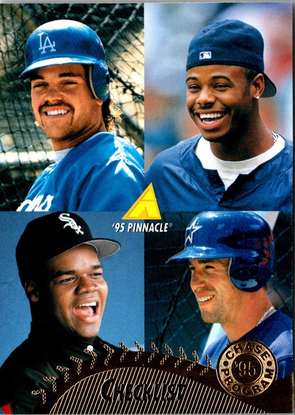 1995 Pinnacle Mike Piazza/Ken Griffey Jr./Frank Thomas/Jeff Bagwell #450