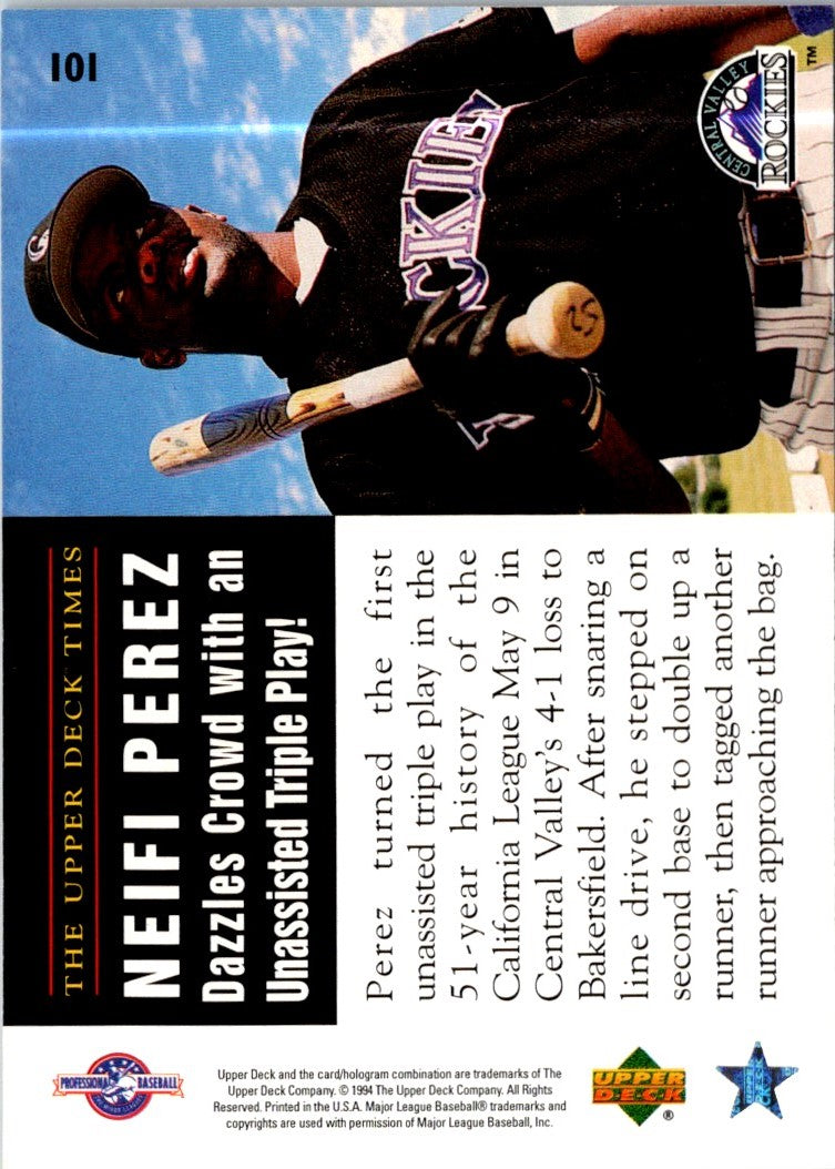 1995 Upper Deck Minors Neifi Perez