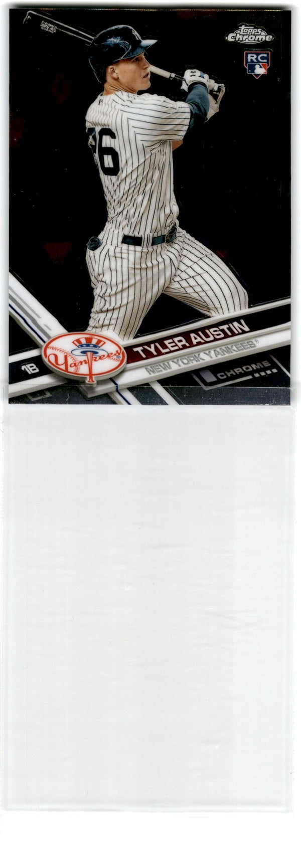 2017 Topps Chrome Tyler Austin #78 Rookie