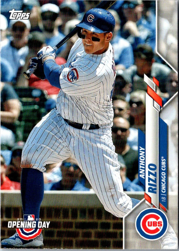 2020 Topps Opening Day Anthony Rizzo #22