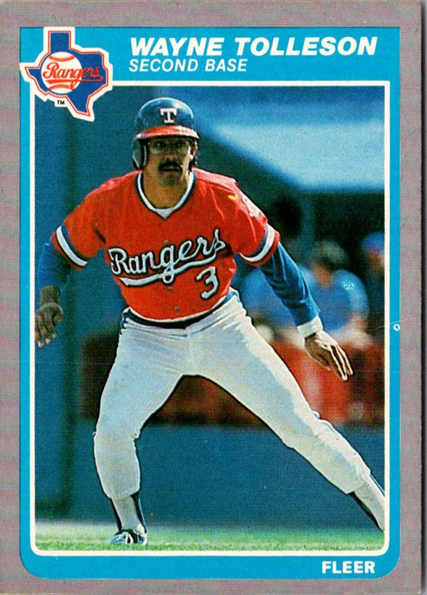 1985 Fleer Wayne Tolleson #571