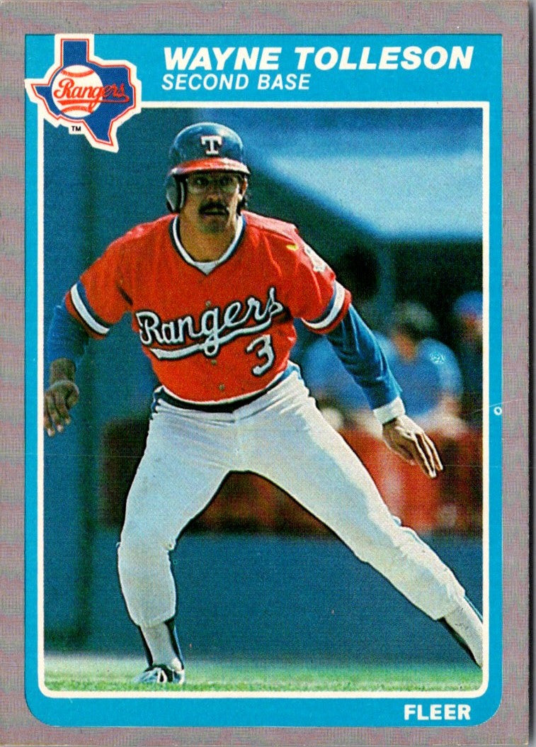 1985 Fleer Wayne Tolleson