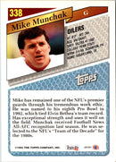 1993 Topps Gold Mike Munchak