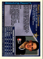 1997 Bowman CHL Matt Cooke #22