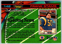 1991 Topps Stadium Club Football Frank Stams #142