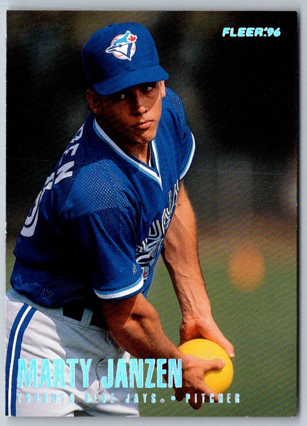 1996 Fleer Update Marty Janzen #U97 Rookie