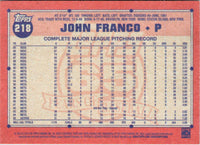 2016 Topps Archives John Franco #218