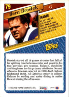 1993 Topps Bern Brostek #79
