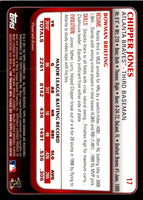 2011 Bowman Chipper Jones #17 NM-MT