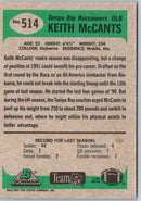 1991 Bowman Football Keith McCants