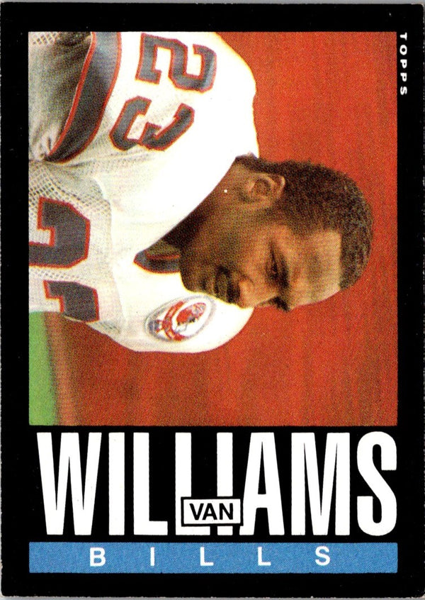 1985 Topps Van Williams #208 Rookie