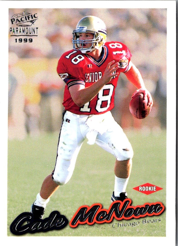 1999 Pacific Paramount Cade McNown #49 Rookie