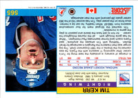 1991 Score Canadian Bilingual Tim Kerr #565