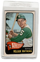 1965 Topps Nelson Mathews
