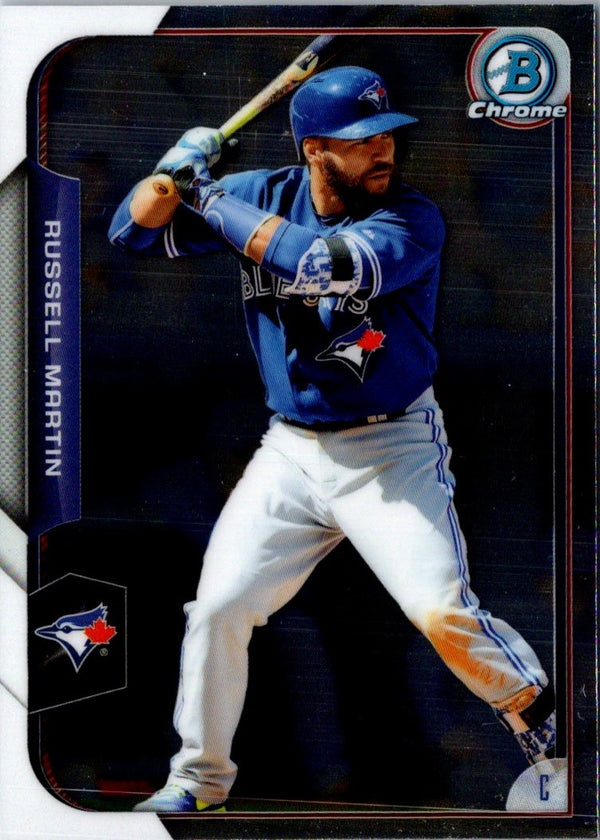 2015 Bowman Chrome Russell Martin #48