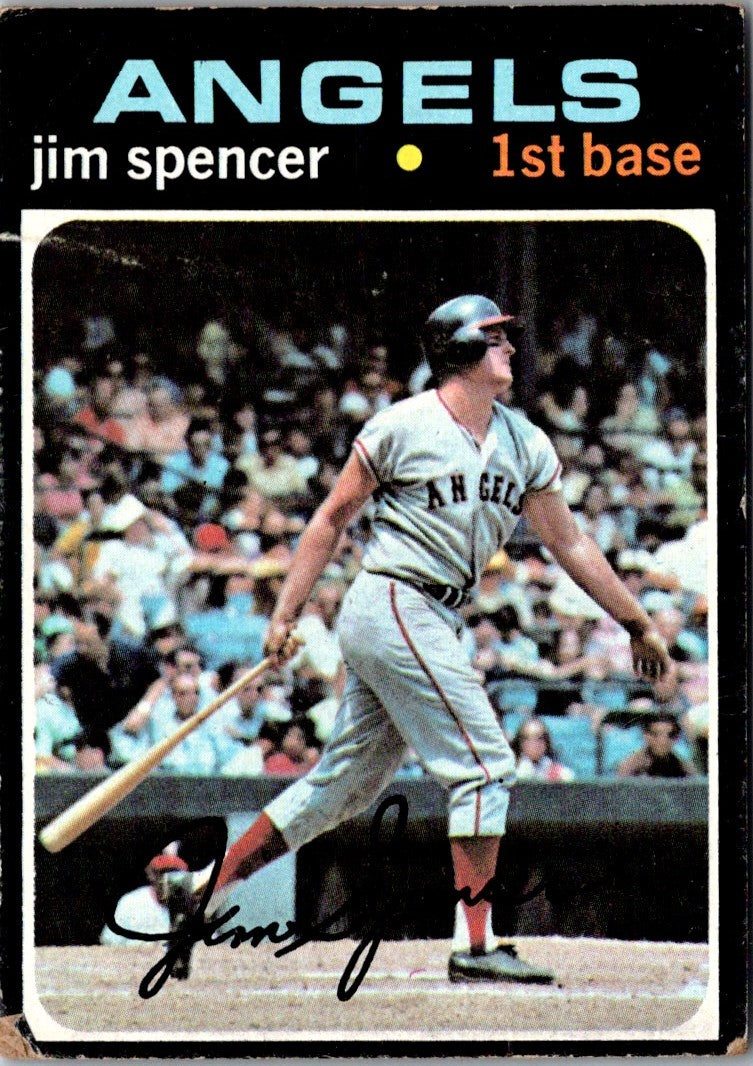 1971 Topps Jim Spencer