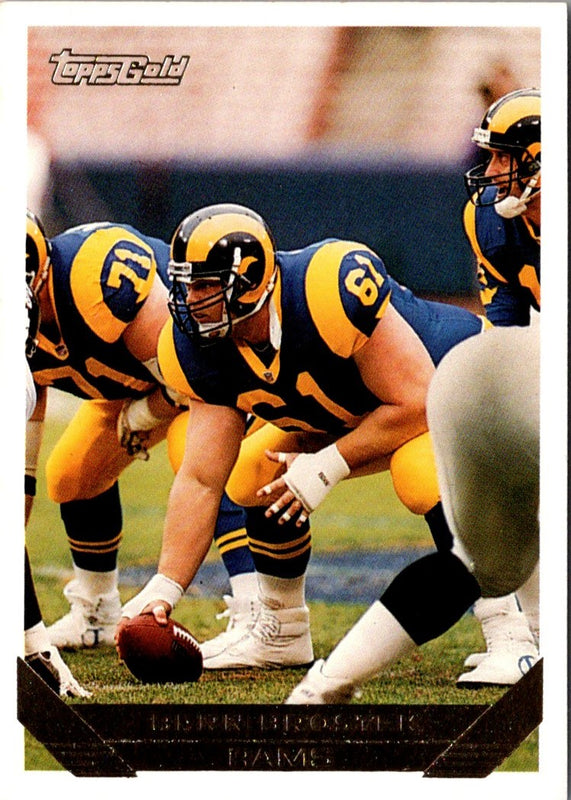1993 Topps Bern Brostek #79