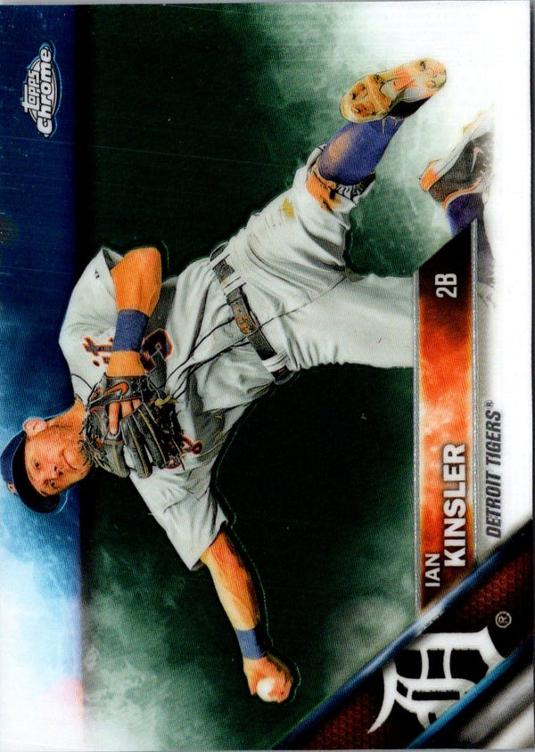 2016 Topps Chrome Ian Kinsler #163