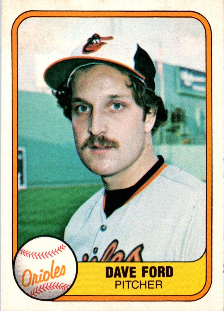 1981 Fleer Dave Ford