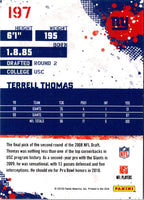 2010 Score Terrell Thomas #197
