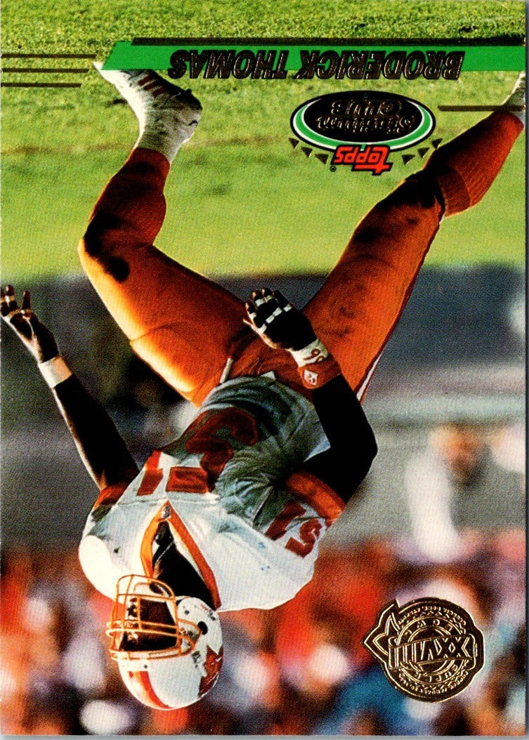 1993 Stadium Club Super Teams Bowl Broderick Thomas