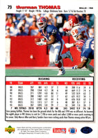 1995 Collector's Choice Thurman Thomas #79