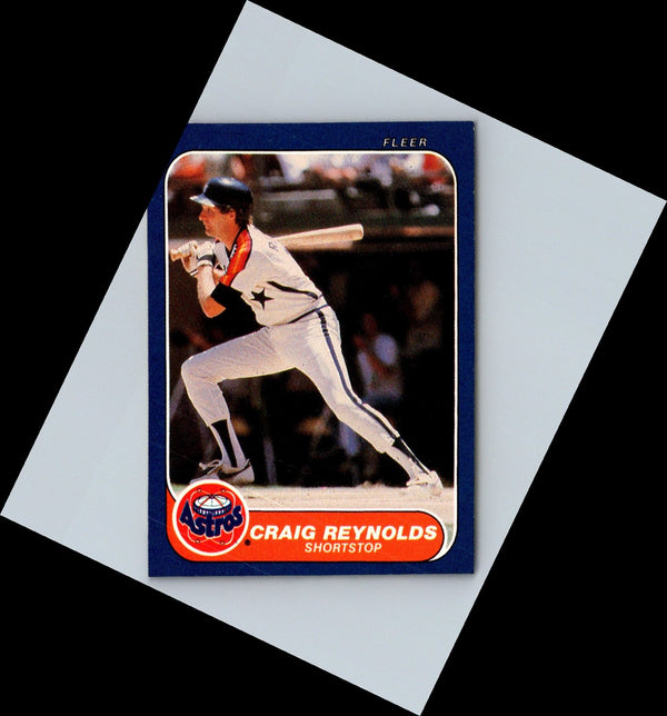 1986 Fleer Craig Reynolds #309