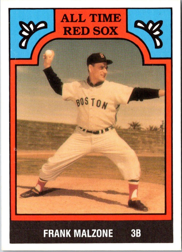 1986 TCMA All-Time Boston Red Sox Frank Malzone #7BRS