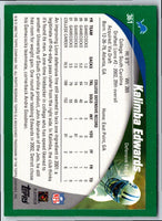 2002 Topps Kalimba Edwards #361 Rookie