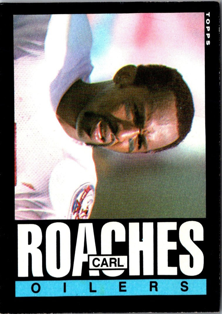 1985 Topps Carl Roaches