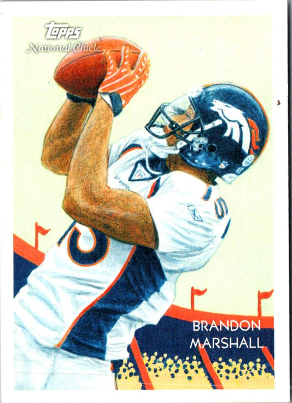 2009 Topps National Chicle Brandon Marshall #C179