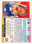 1991 Score Mike McPhee