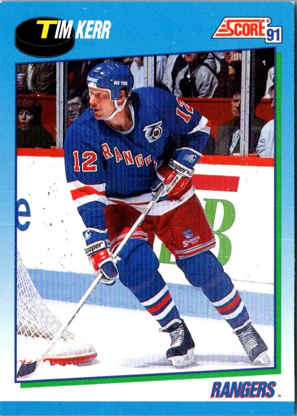 1991 Score Canadian Bilingual Tim Kerr #565