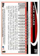 2012 Topps Chrome Mike Aviles